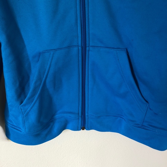 Under Armour blue zip up hoodie size Small - Picture 3 of 11